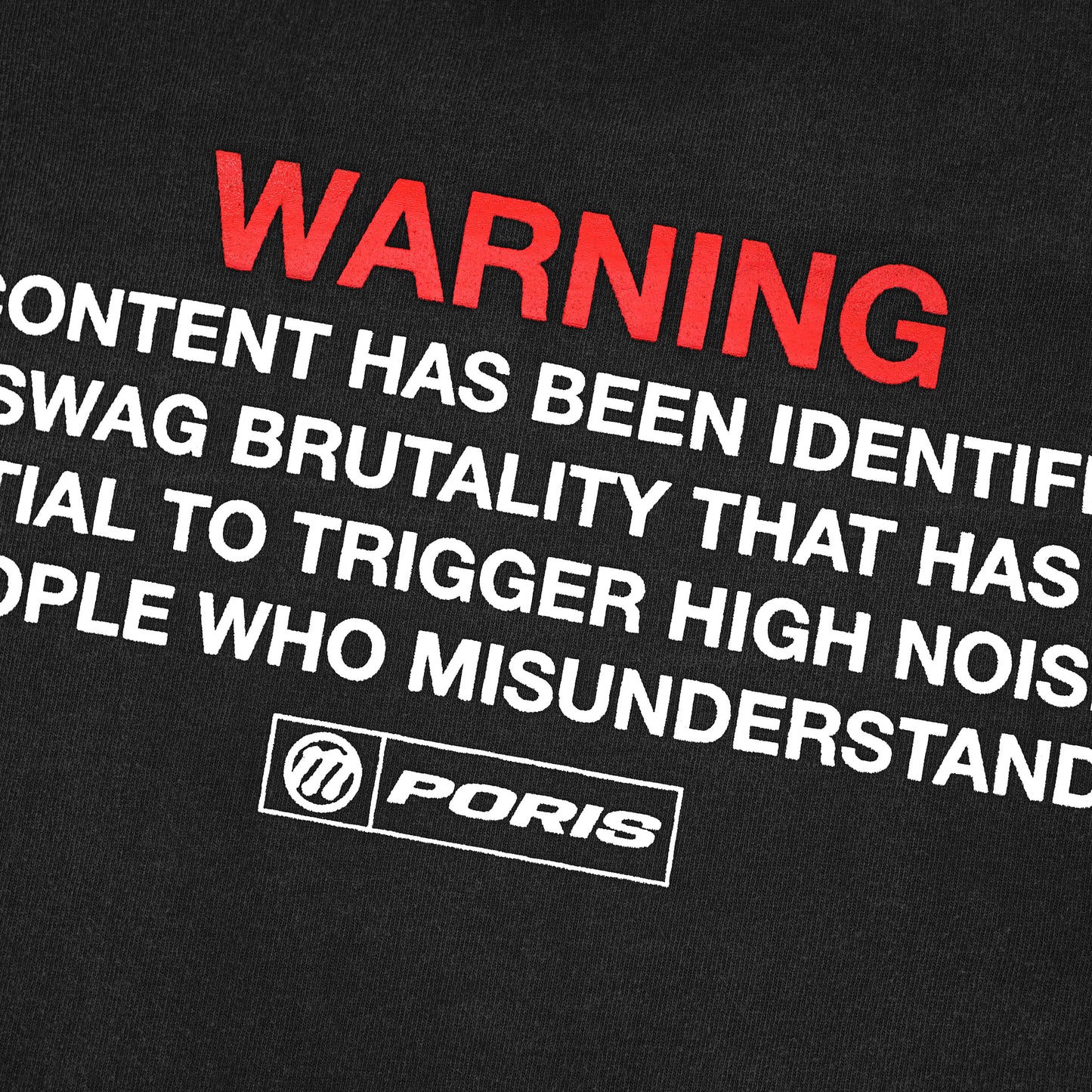 Miracle Mates - Rodeo Black Wash Longsleeve T Shirt Collaboration Poris