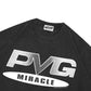 Miracle Mates - PVG Black Wash T Shirt Collaboration Poris