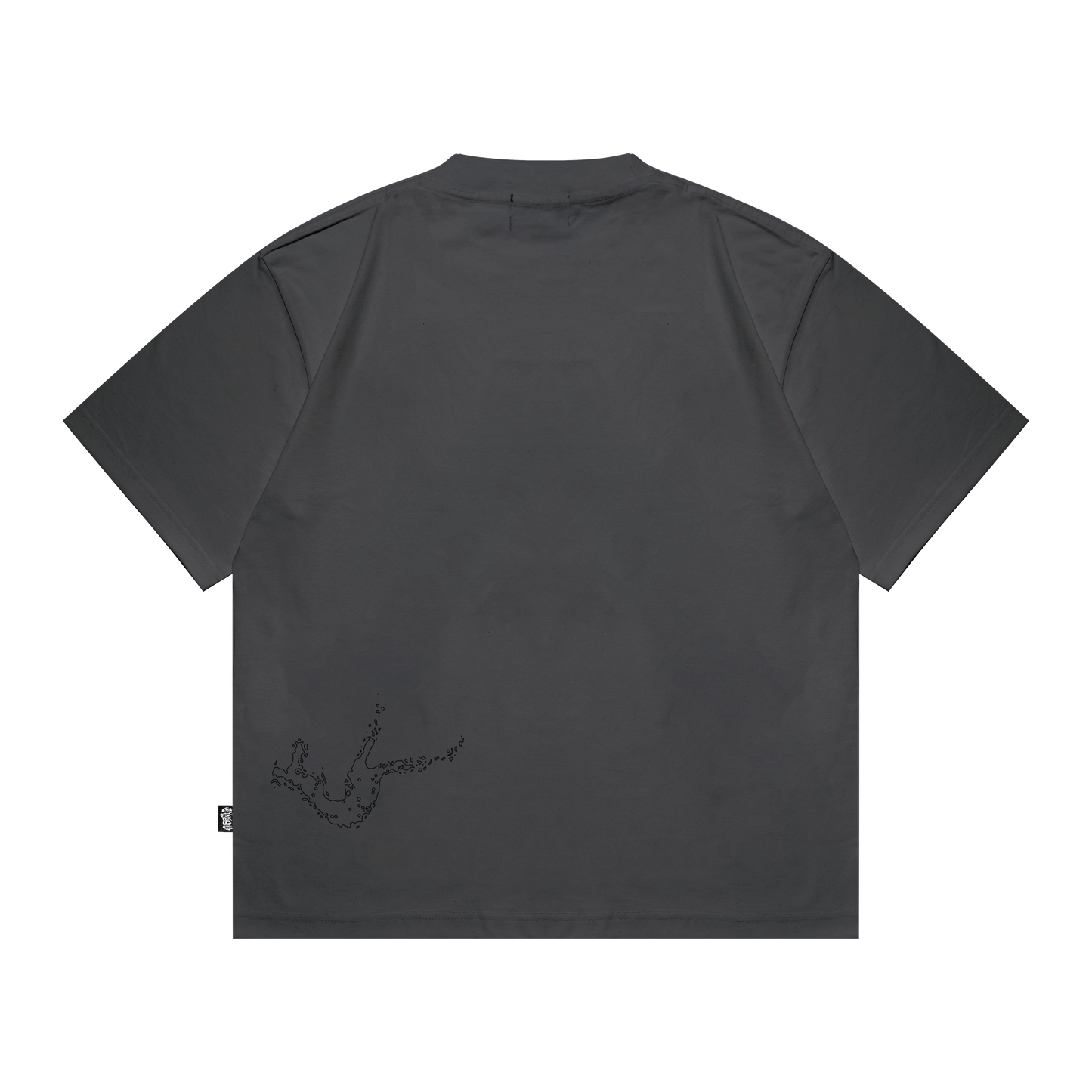 Miracle Mates - Revolt Grey Oversized T Shirt