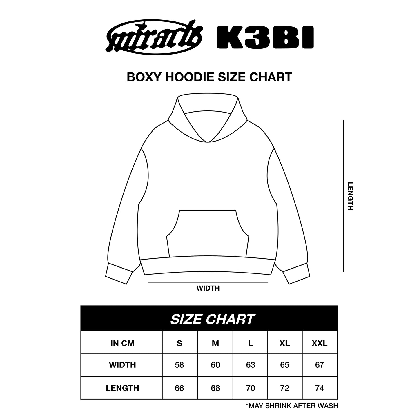Miracle Mates - Vlast Black Hoodie Collaboration K3BI
