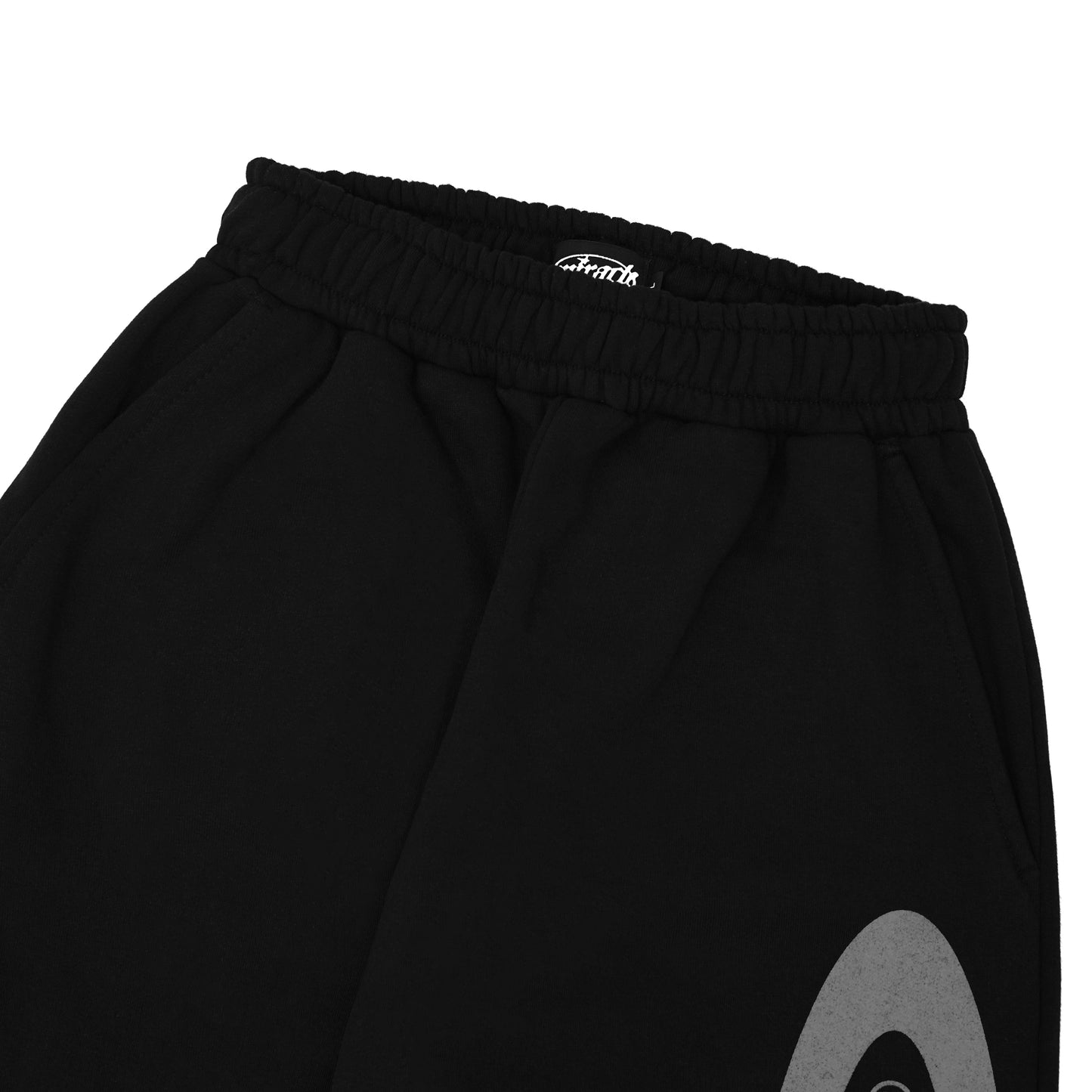 Miracle Mates - Sivore Black Baggy Sweatpants