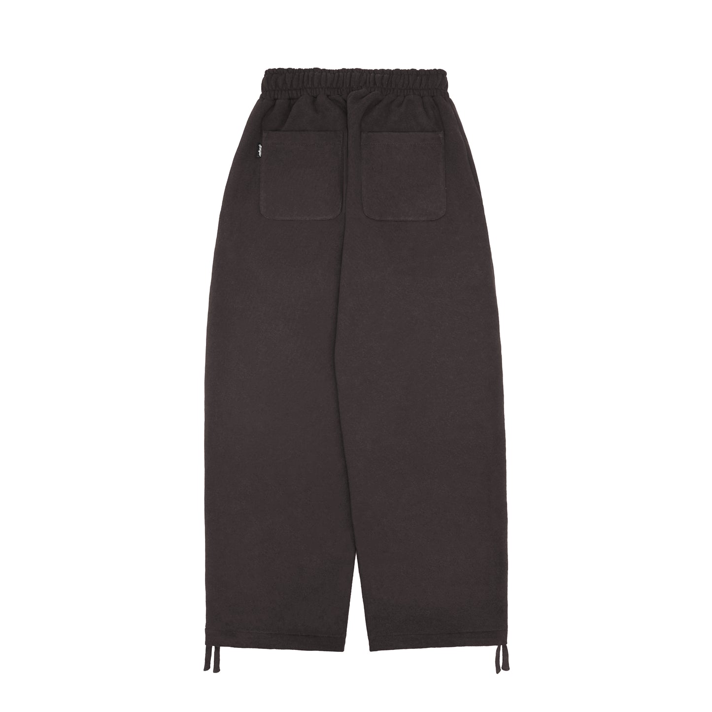 Pure Brown Baggy Sweatpants