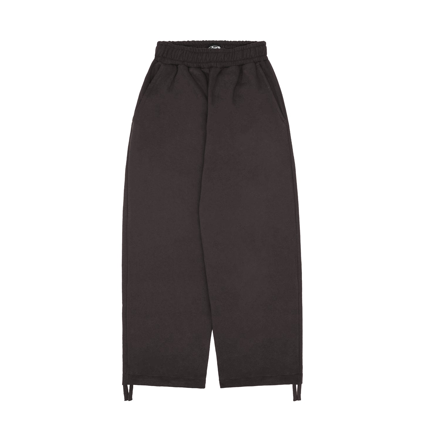 Pure Brown Baggy Sweatpants