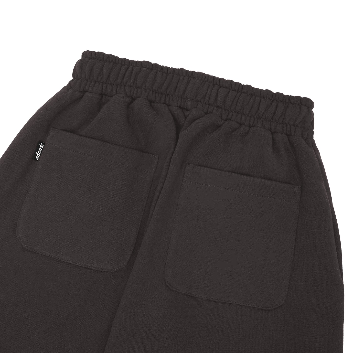 Pure Brown Baggy Sweatpants