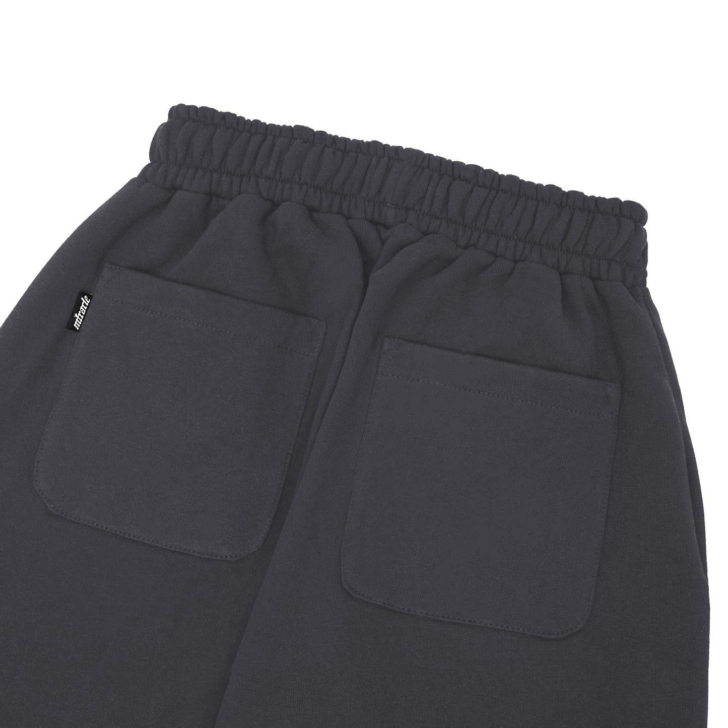 Pure Dark Grey Baggy Sweatpants
