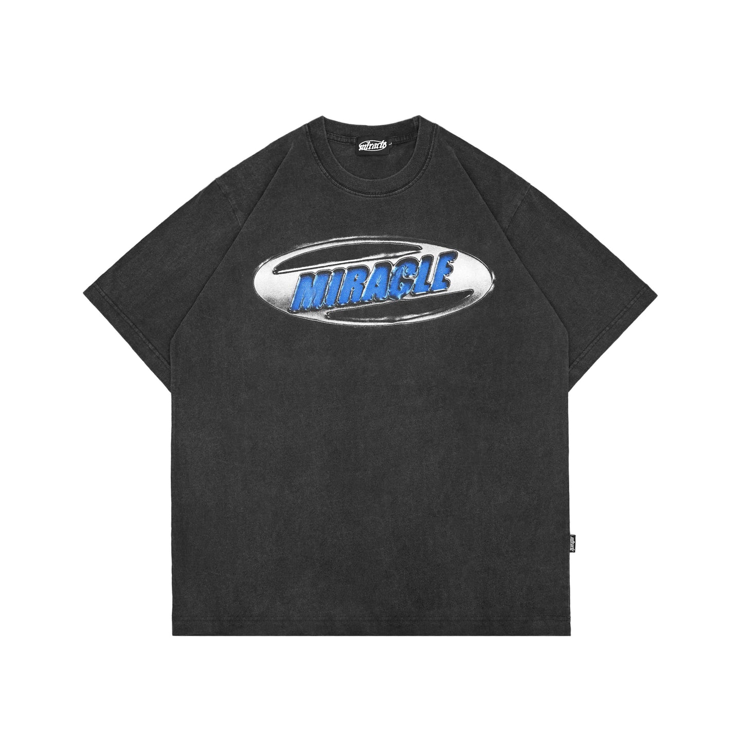 Miracle Mates - Prata Black Wash Oversized T Shirt