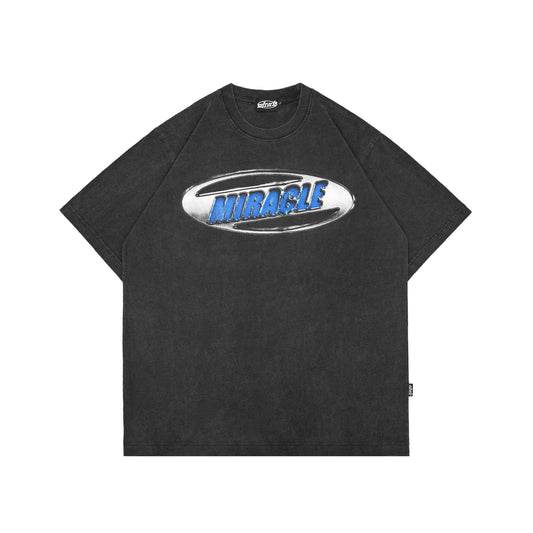 Miracle Mates - Prata Black Oversized T Shirt
