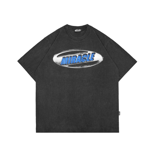 Miracle Mates - Prata Black Wash Oversized T Shirt