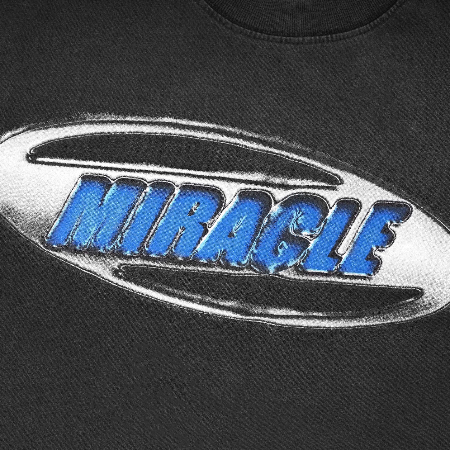 Miracle Mates - Prata Black Wash Oversized T Shirt