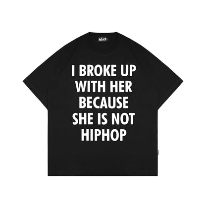 Miracle Mates - Broke Black Oversized T Shirt