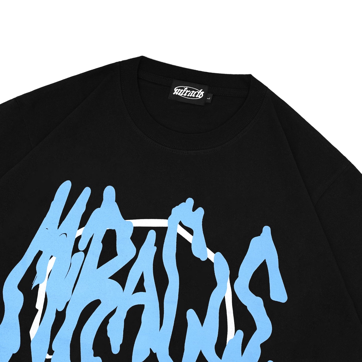 Miracle Mates - Wich Black Oversized T Shirt