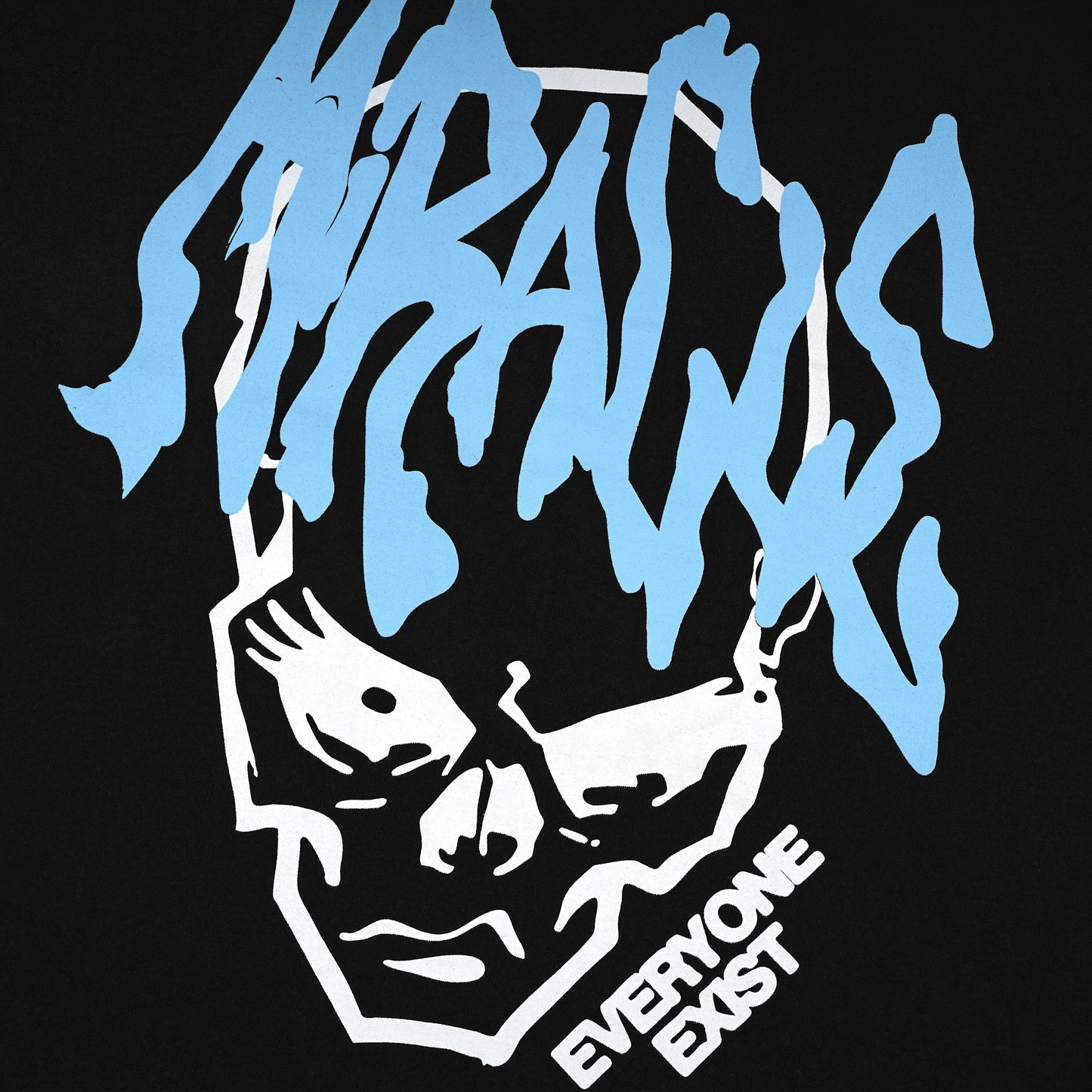 Miracle Mates - Wich Black Oversized T Shirt