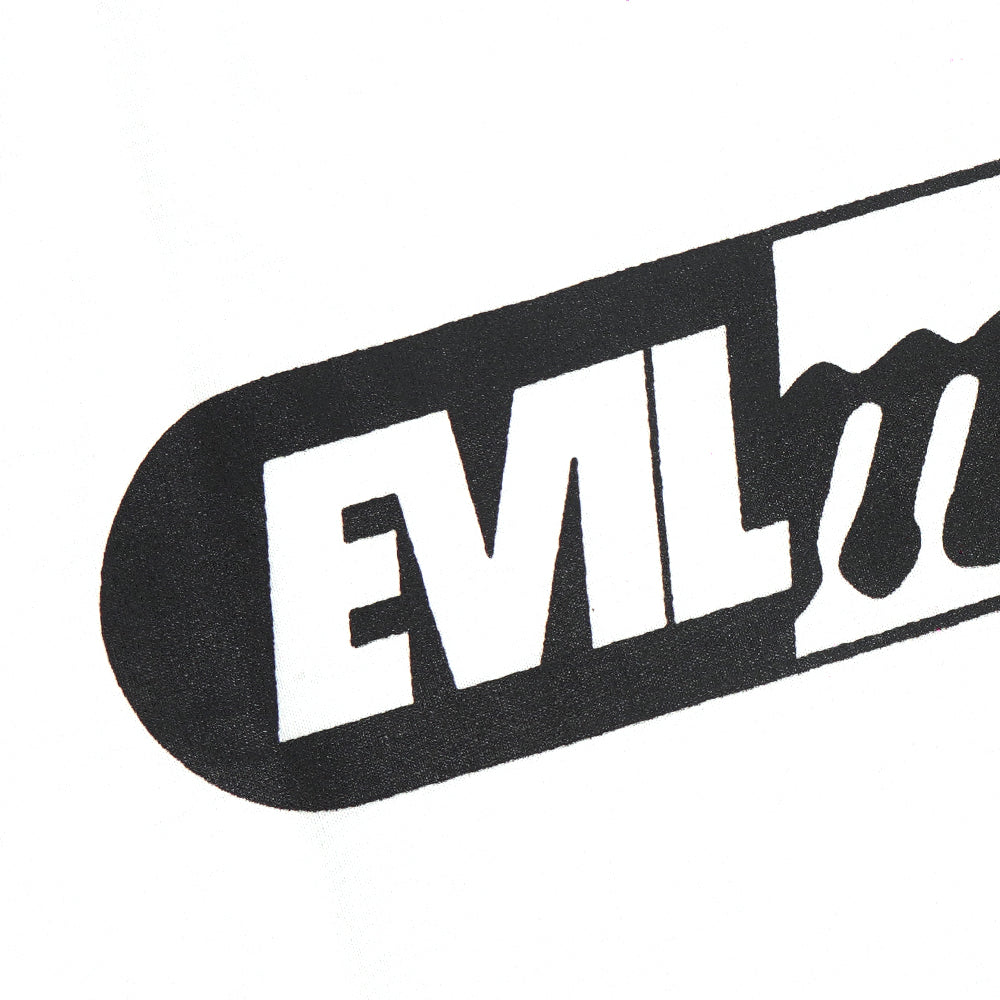Miraclevil Logo White T Shirt Collaboration Evil