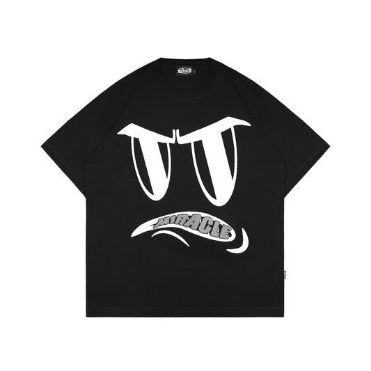 Miracle Mates - Eyezon Black Oversized T Shirt