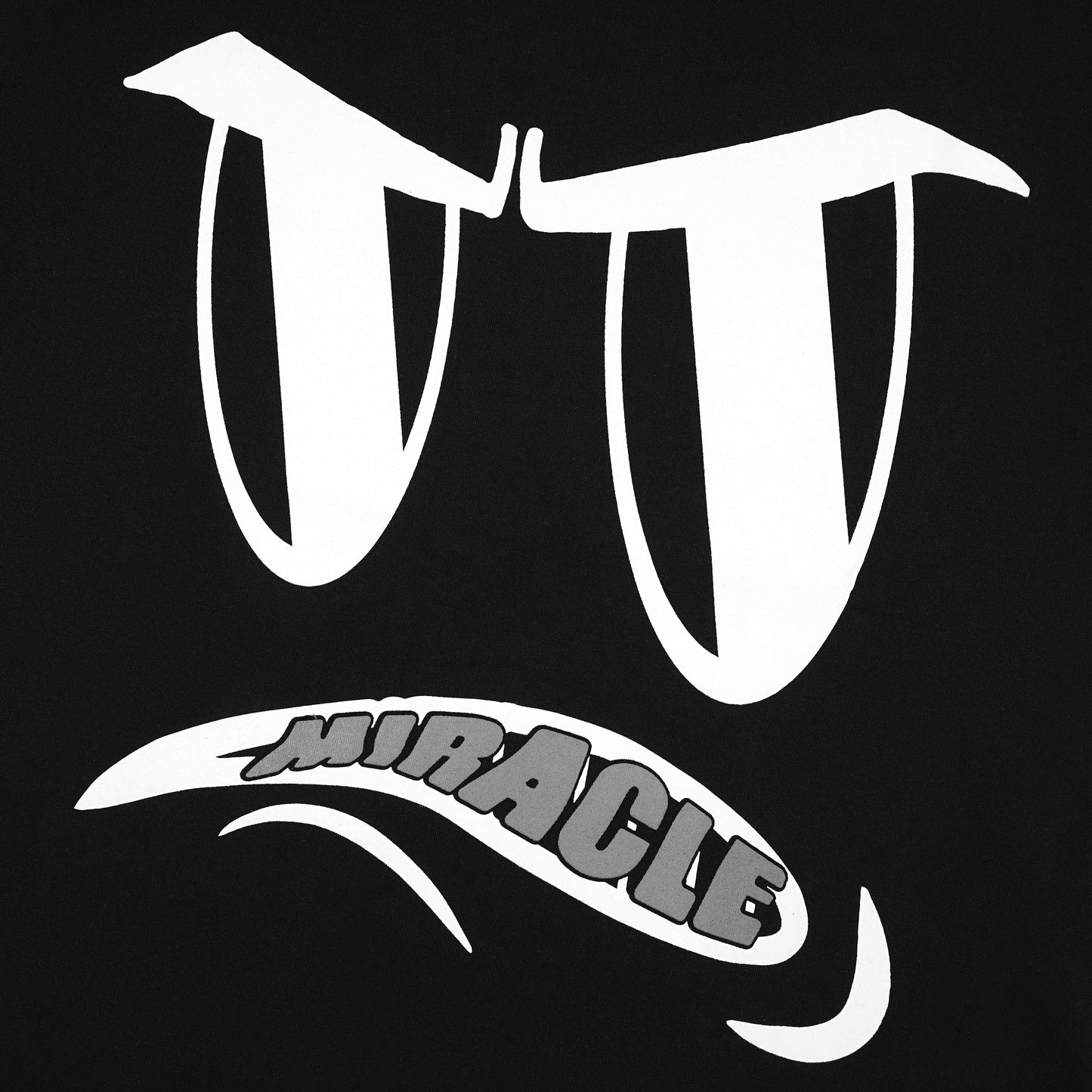 Miracle Mates - Eyezon Black Oversized T Shirt