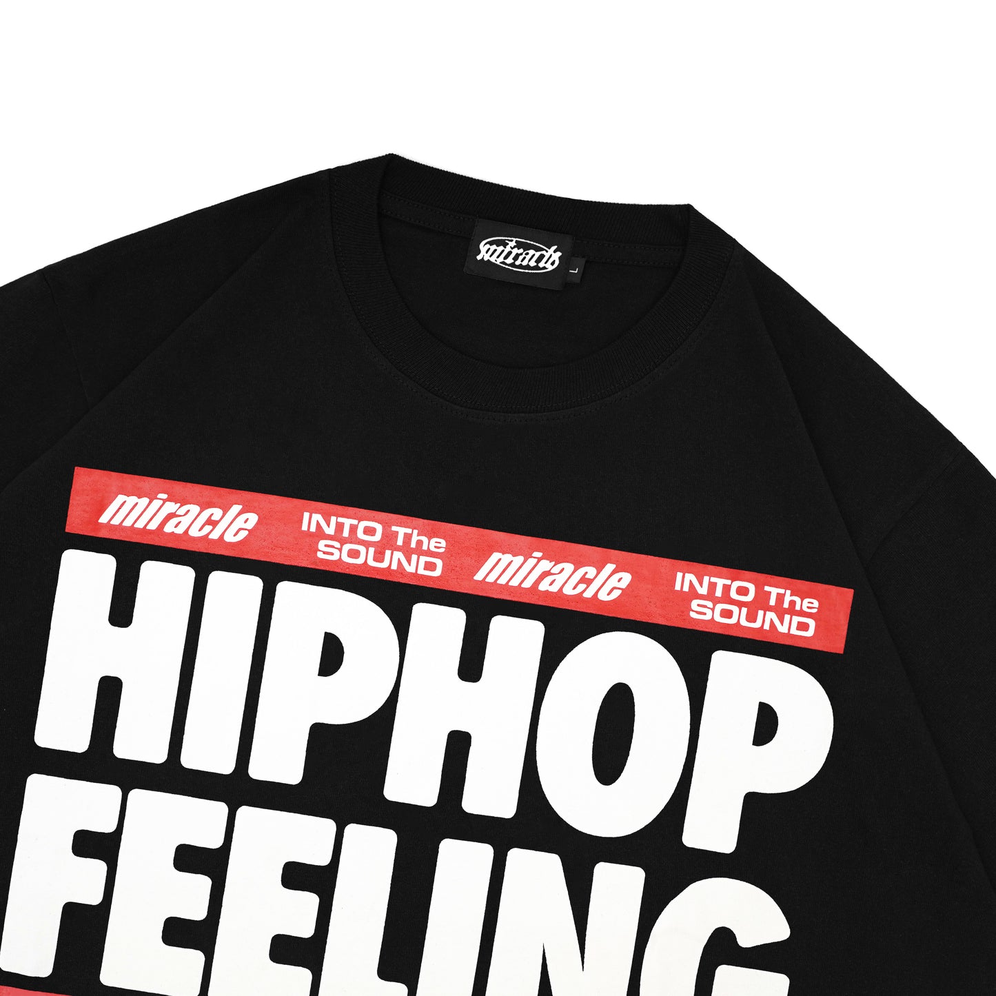 Miracle Mates - Exist Black Oversized T Shirt