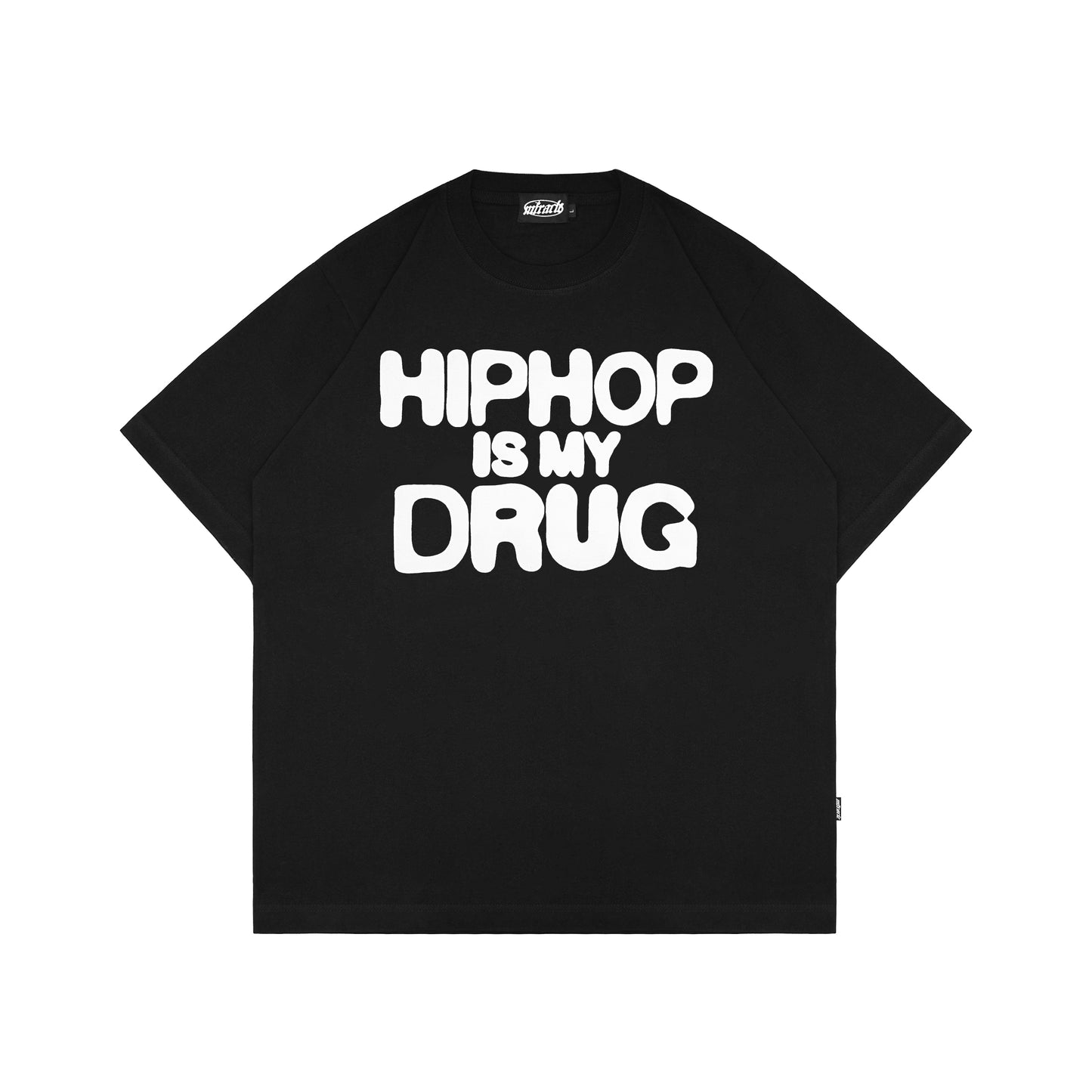 Accrox Black Oversized T Shirt