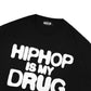 Accrox Black Oversized T Shirt
