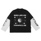 Believe Black Double Layer T Shirt Collaboration Evil