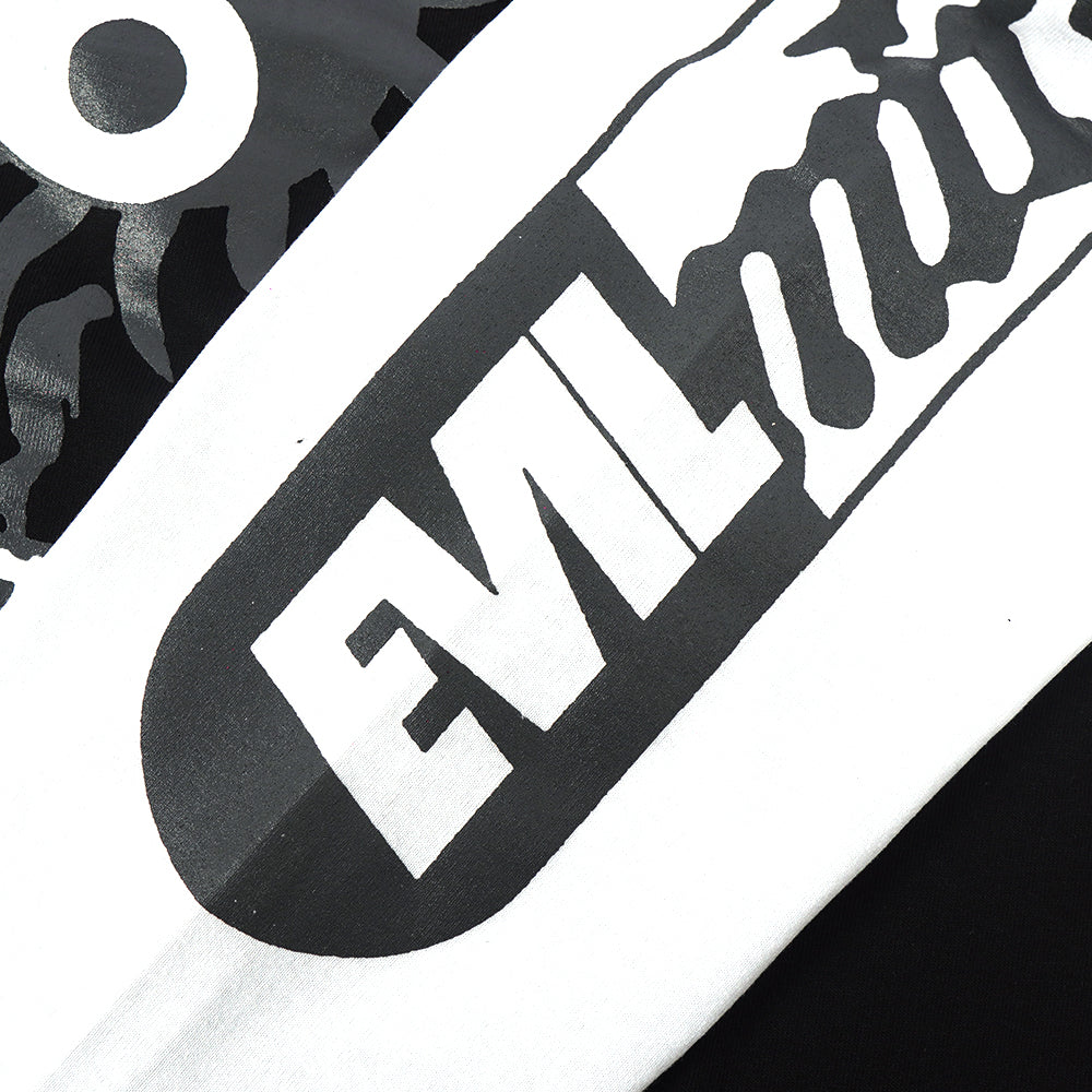 Believe Black Double Layer T Shirt Collaboration Evil