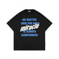 Miracle Mates - Modda Black Oversized T Shirt