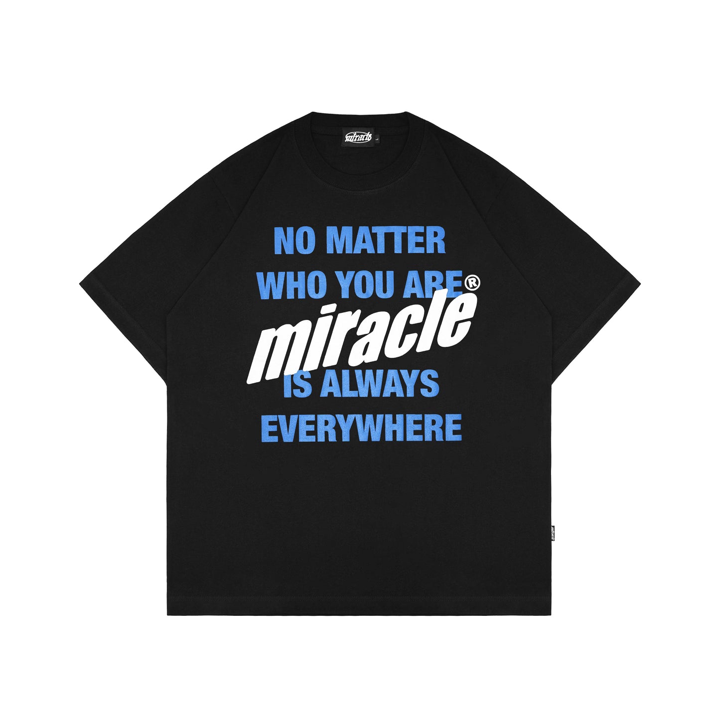 Miracle Mates - Modda Black Oversized T Shirt