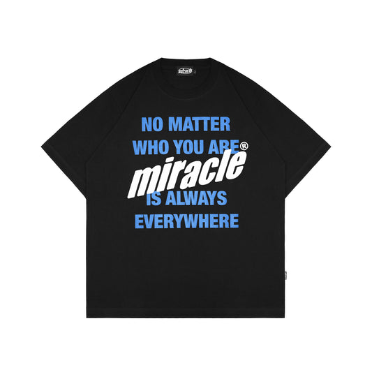 Miracle Mates - Modda Black Oversized T Shirt