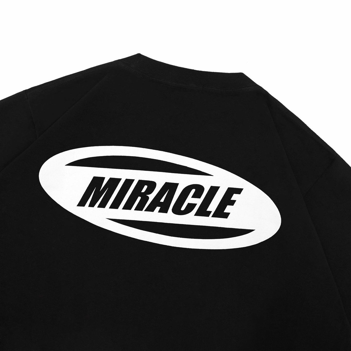 Miracle Mates - Vesco Black Oversized T Shirt