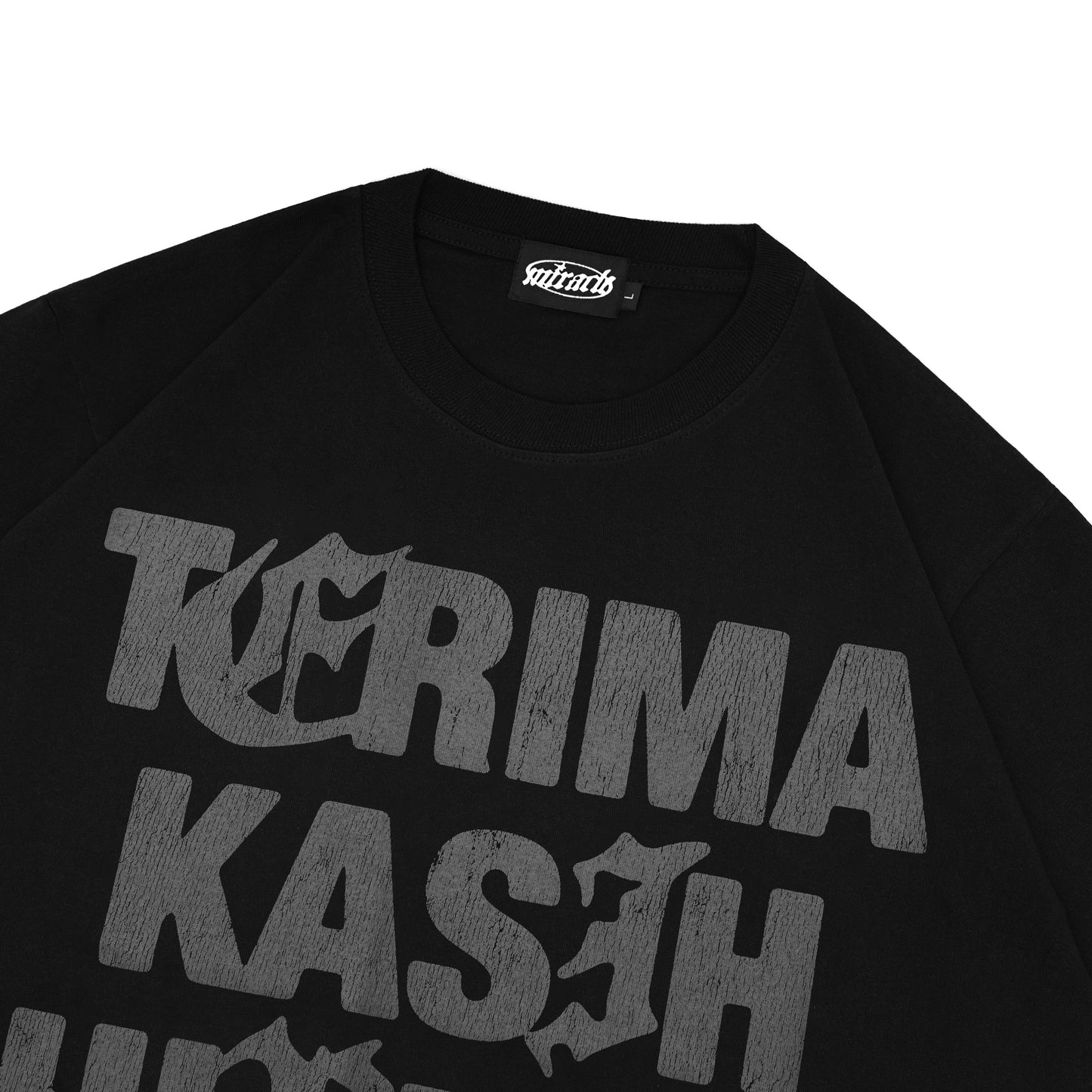 Miracle Mates - Blessed Black Oversized T Shirt