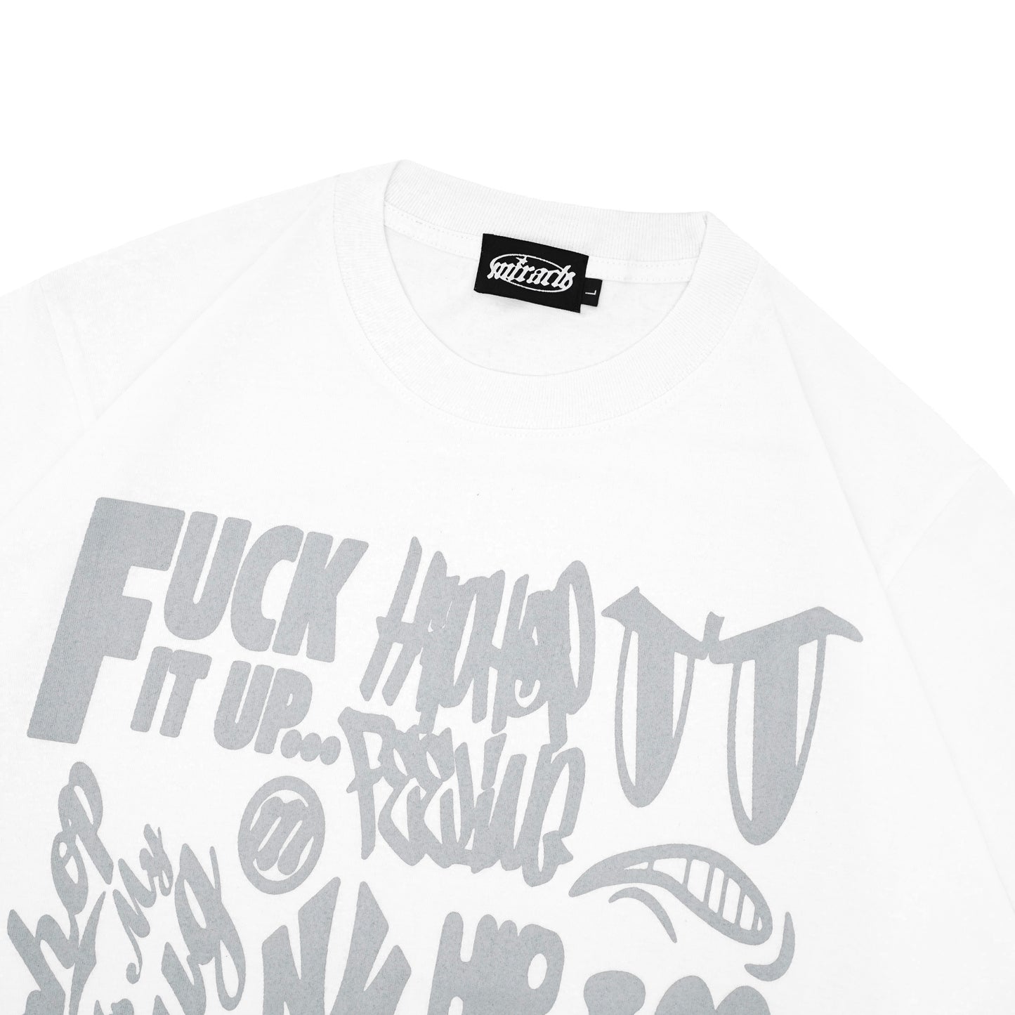 Miracle Mates - Lanzer White Oversized T Shirt