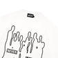 Miracle Mates - Goosed White Oversized T Shirt