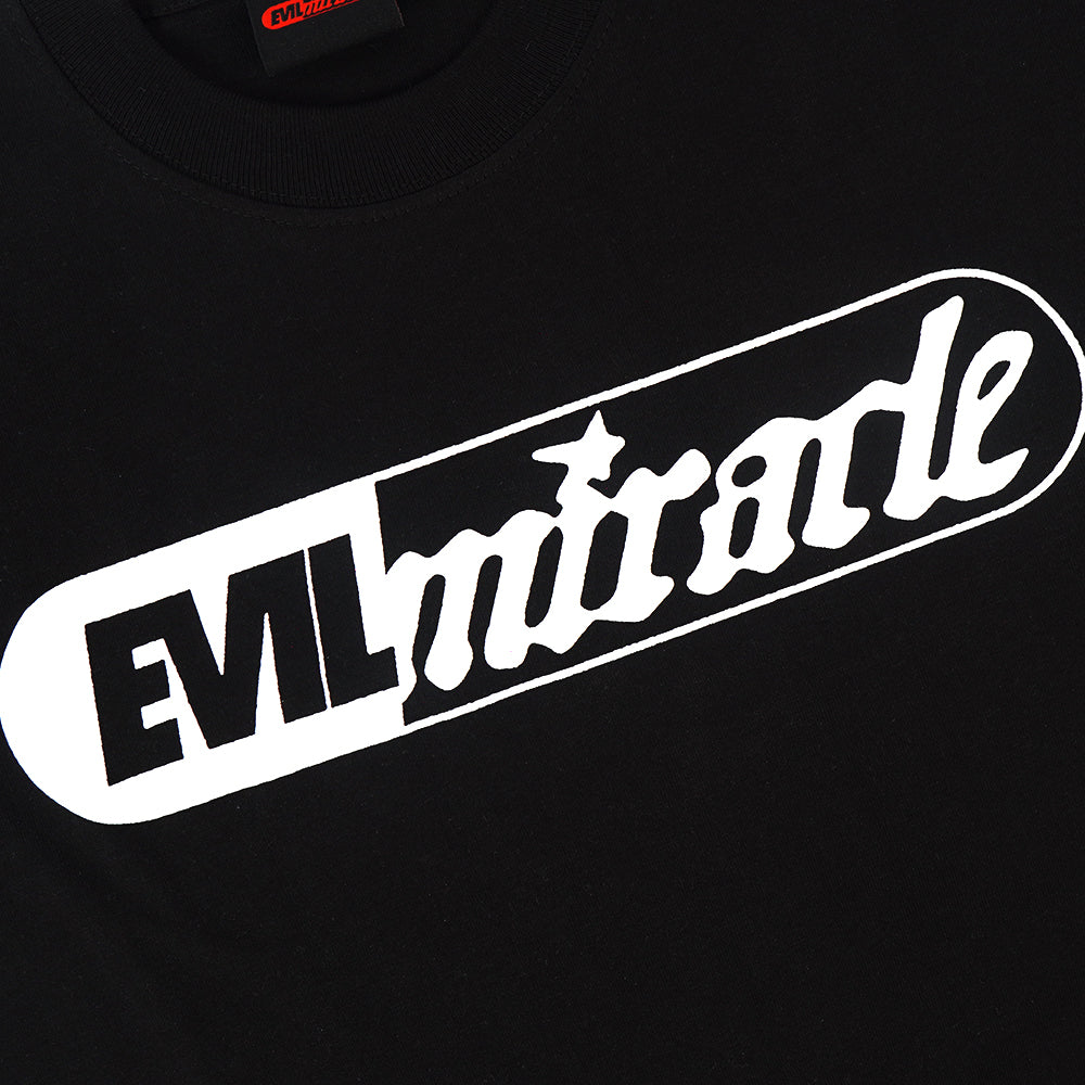Miraclevil Logo Black T Shirt Collaboration Evil