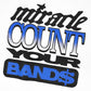 Miracle Mates - Bands White Oversized T Shirt