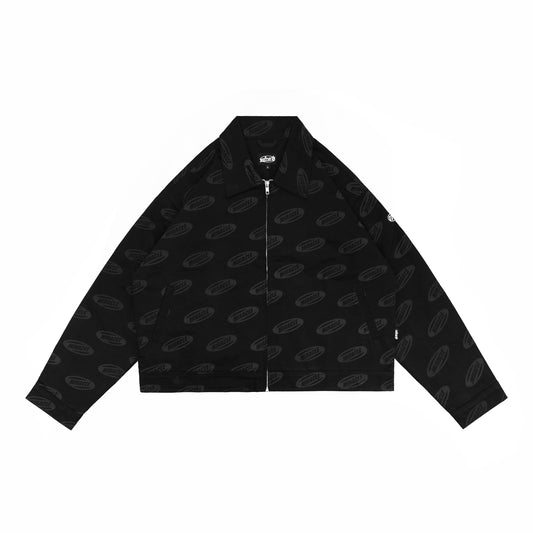 Miracle Mates - Mono Black Work Jacket