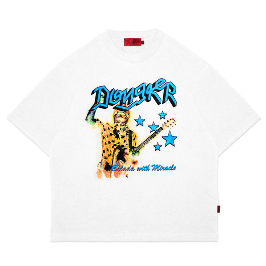 Miracle Mates - Balada White T Shirt Collaboration Dongker