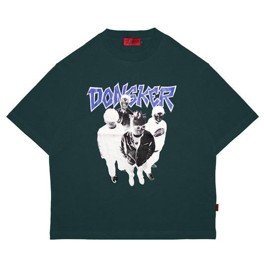 Miracle Mates - Reruntuh Kota Green T Shirt Collaboration Dongker