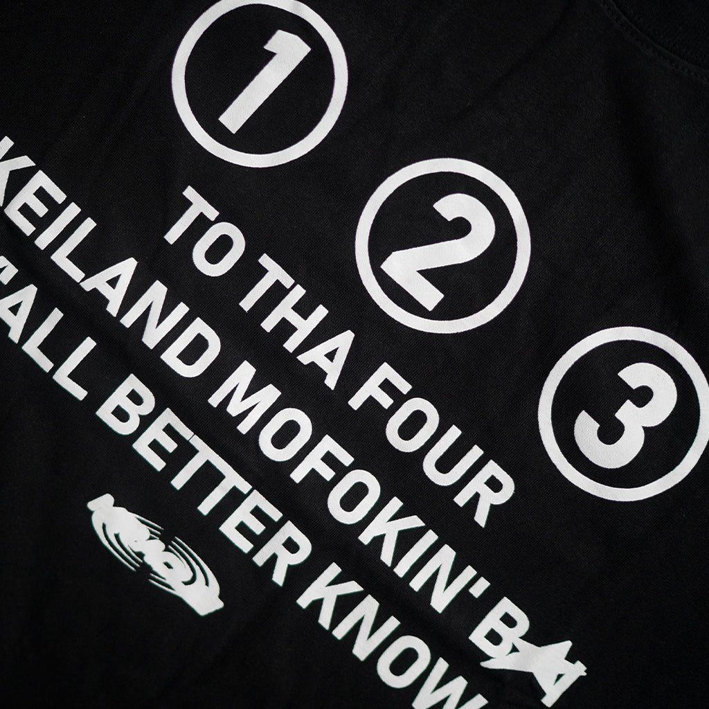 Miracle Mates - Ryhthm Black T Shirt Collaboration Keilandboi