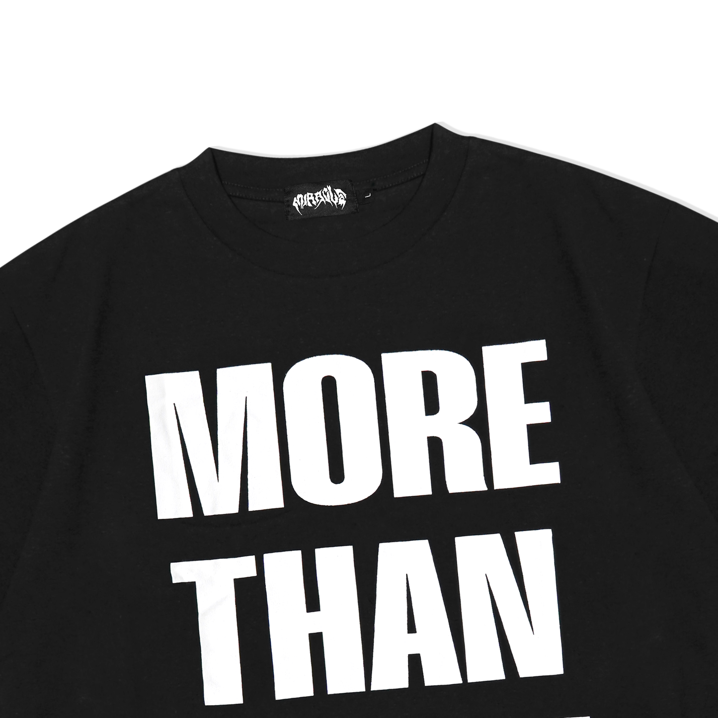 More Than Bi+ch Black Oversized T Shirt