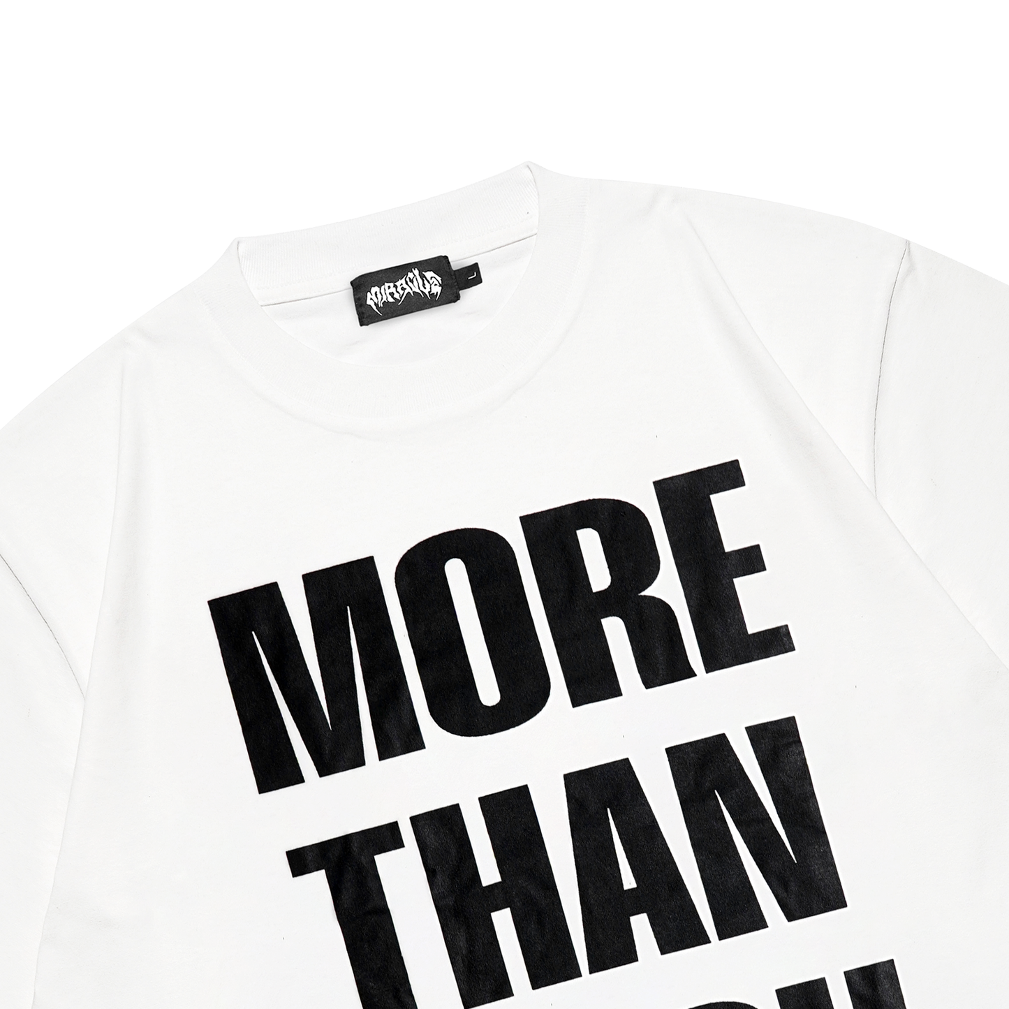 More Than Bi+ch White Oversized T Shirt