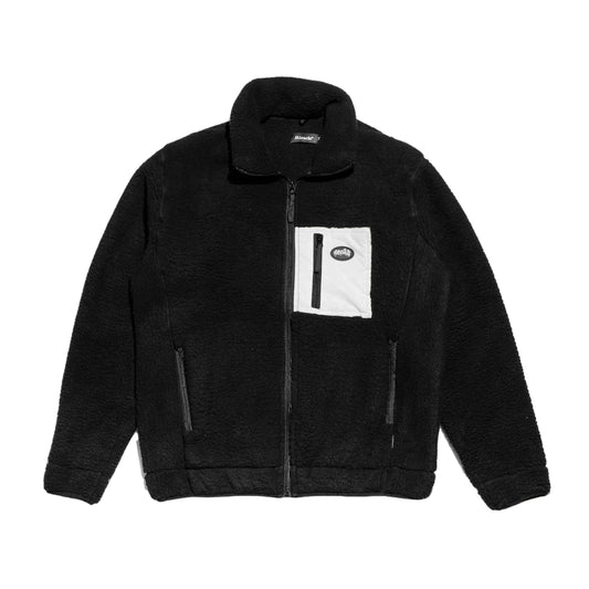 Miracle Mates - Frostine Black Sherpa Jacket