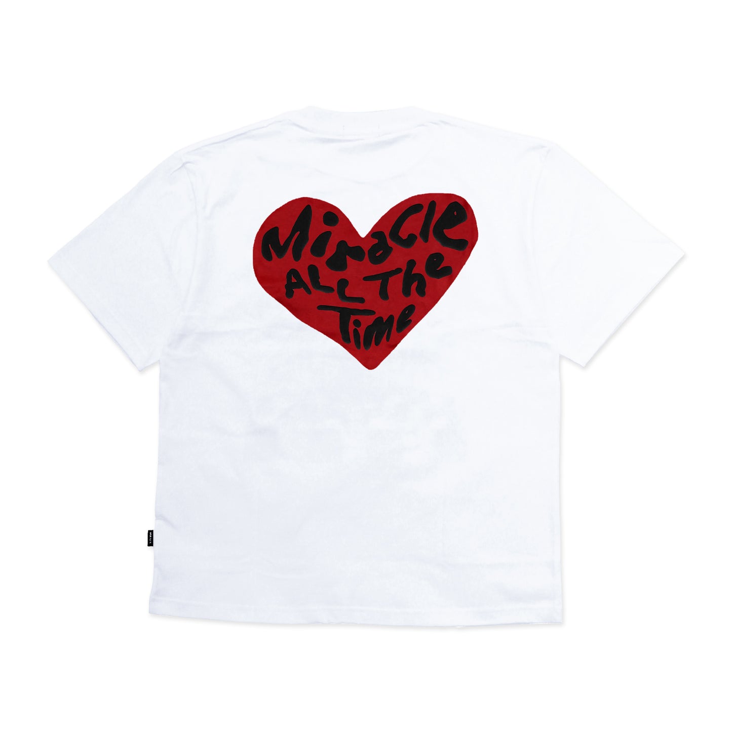Miracle Mates - Lovers Kid White Oversized T Shirt