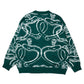Miracle Mates - Cuffs Green Cardigan Knit