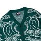 Miracle Mates - Cuffs Green Cardigan Knit