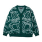 Miracle Mates - Cuffs Green Cardigan Knit
