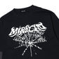 Miracle Mates - Cycle Black Oversized Double Layer T Shirt