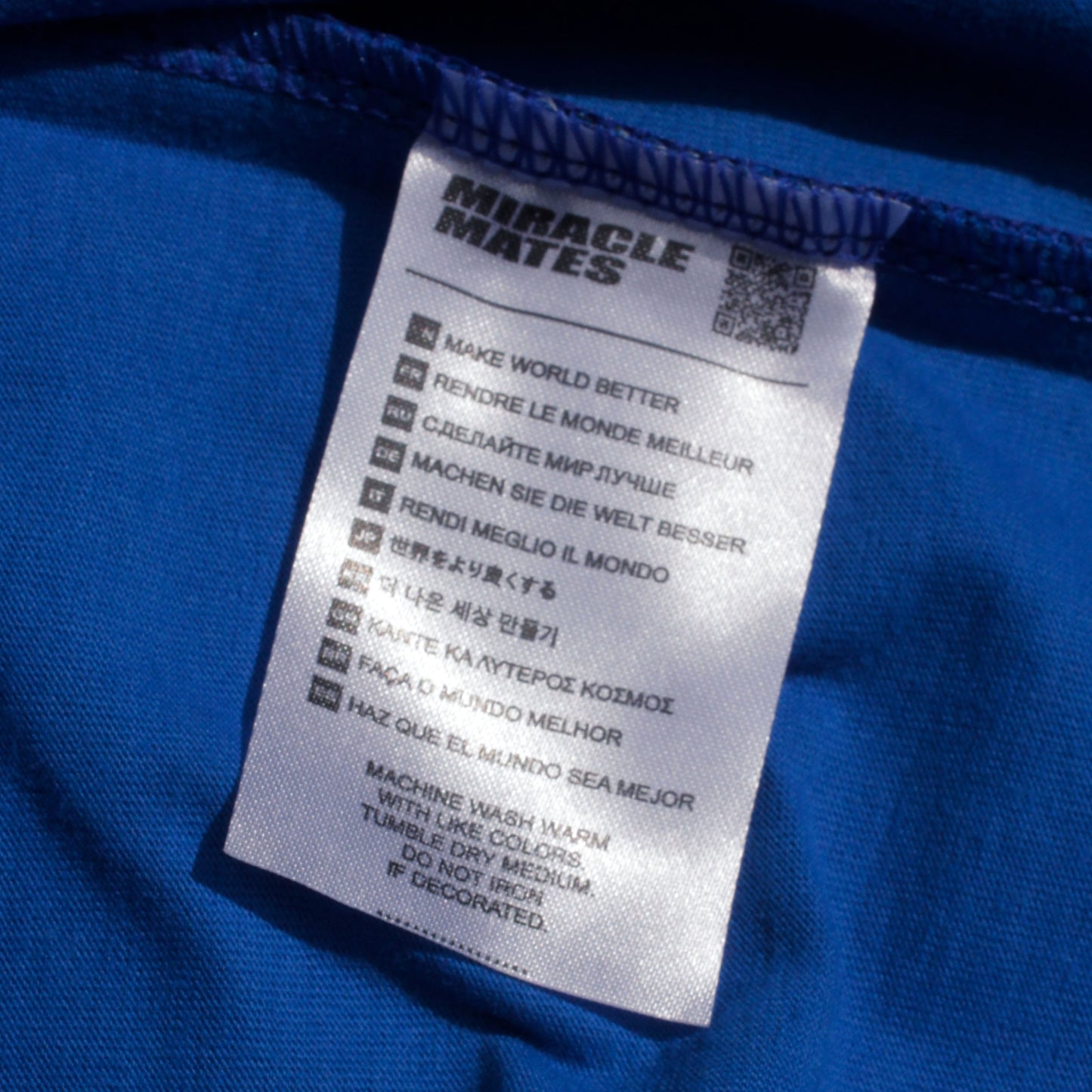 Miracle Mates - Flea Blue Oversized T Shirt
