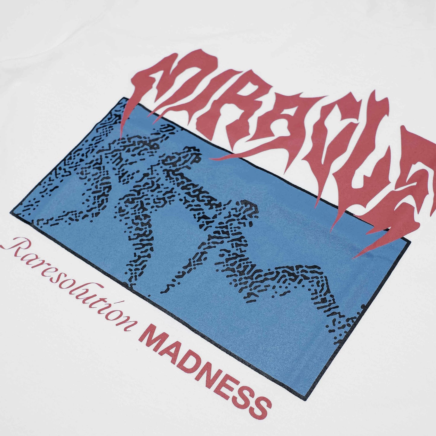 Miracle Mates - Fracture White Oversized T Shirt