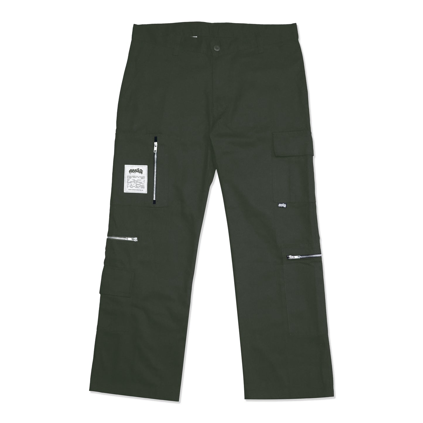 Miracle Mates - Fracht Olive Green Cargo Pants