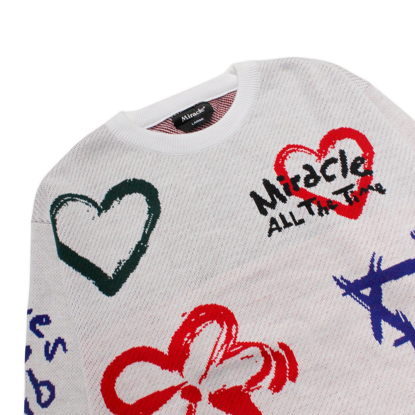 Miracle Mates - Blossom Knit Sweatshirt