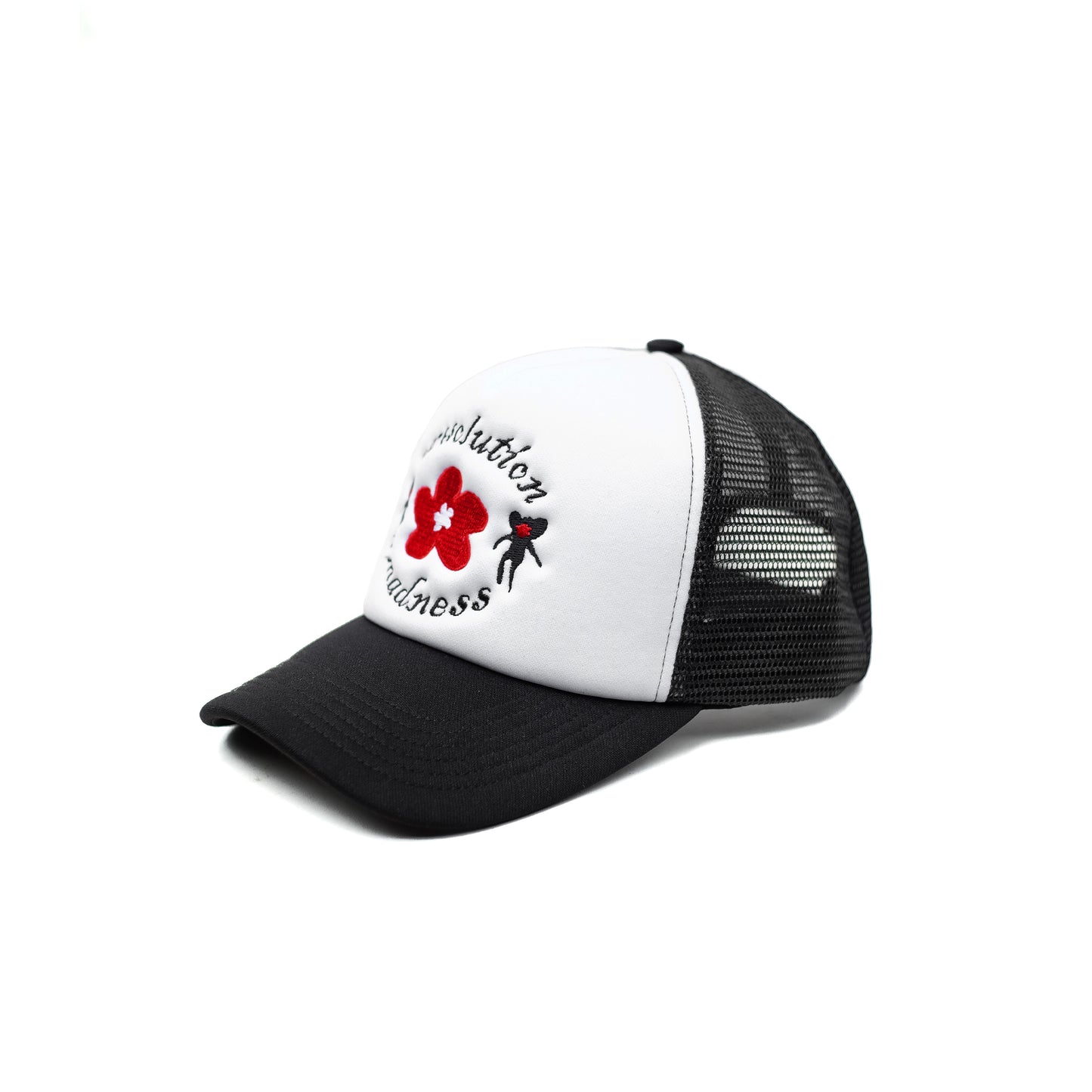 Miracle Mates - Rosette Trucker Cap Black